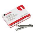 Universal Battery Universal Complete Two-Piece Paper File Fasteners 1 In.Capacity, 50Pk 81001